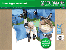 Tablet Screenshot of feldmann-verpackungen.de